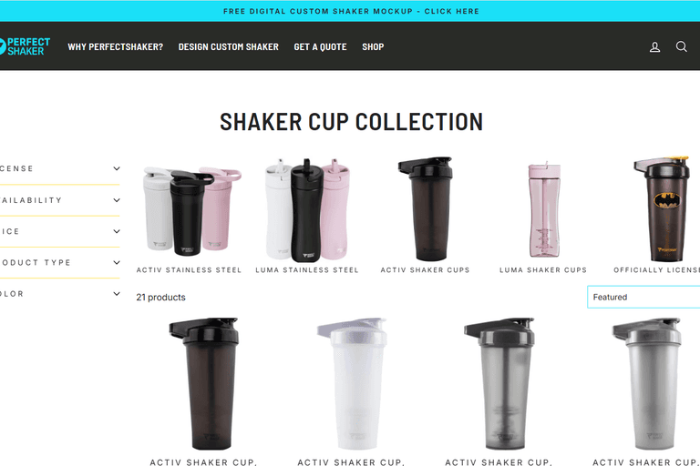 PerfectShaker Product Page